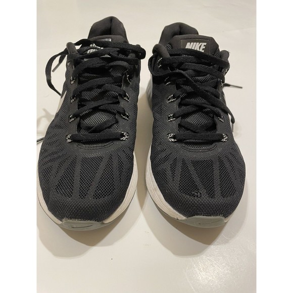 Nike Lunarglide 6 Women's Black/Gray Athletic Running Shoes Sneakers Size 8 US - Picture 4 of 8